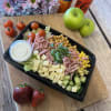 Ost och skinksallad med pasta