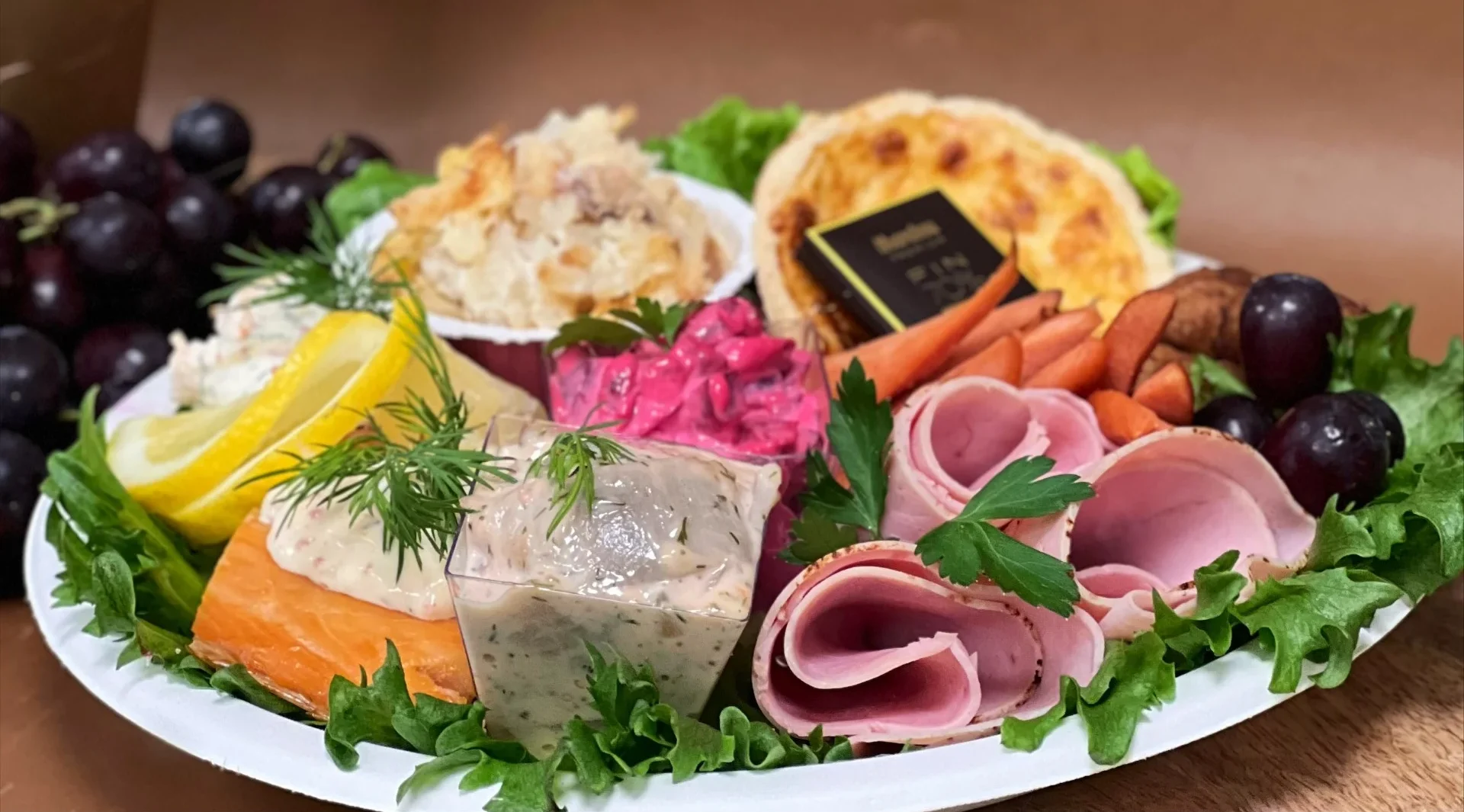 Påsktallrik tillverkad av Trossenköket