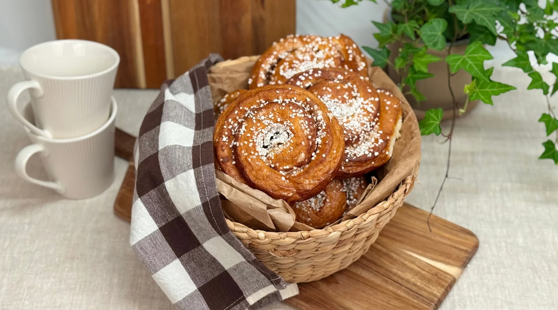 Kanelbullar från bageriet på ICA Maxi Högsbo Göteborg