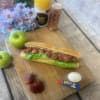 Baguette köttbullar/rödbetssallad