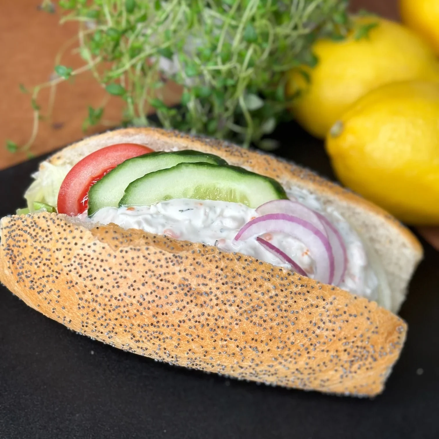 Baguette skagen