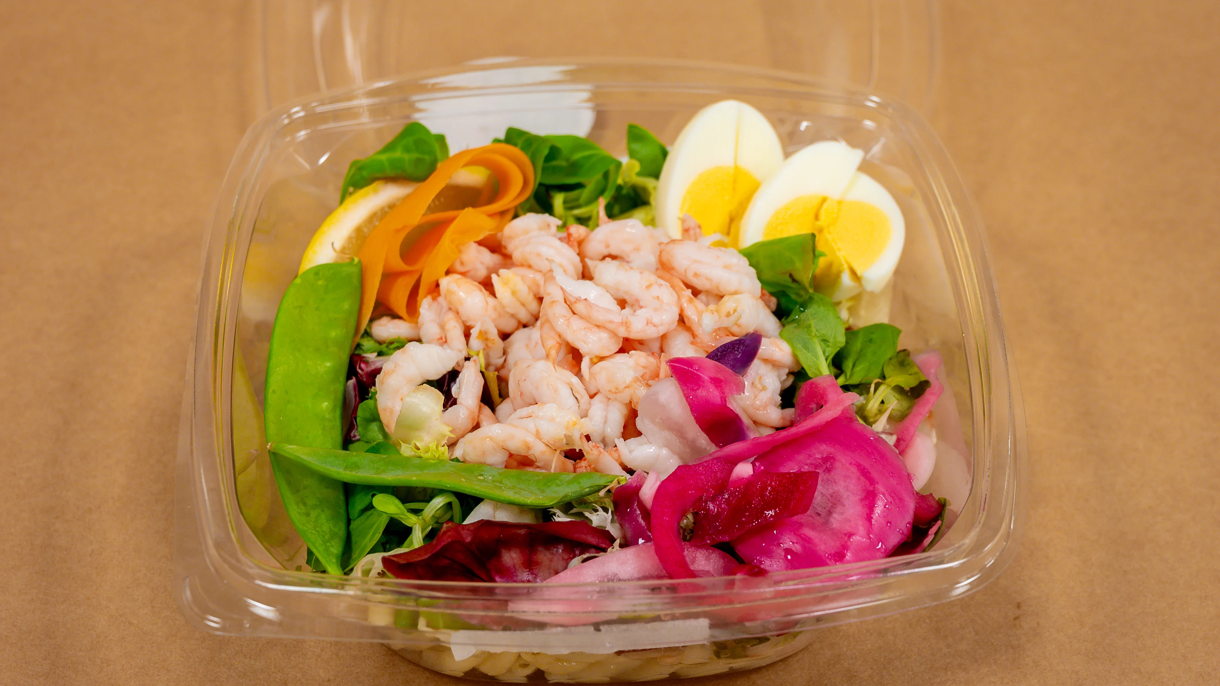 Räksallad med pasta
