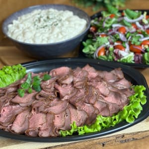 Rostbiff med potatissallad buffé