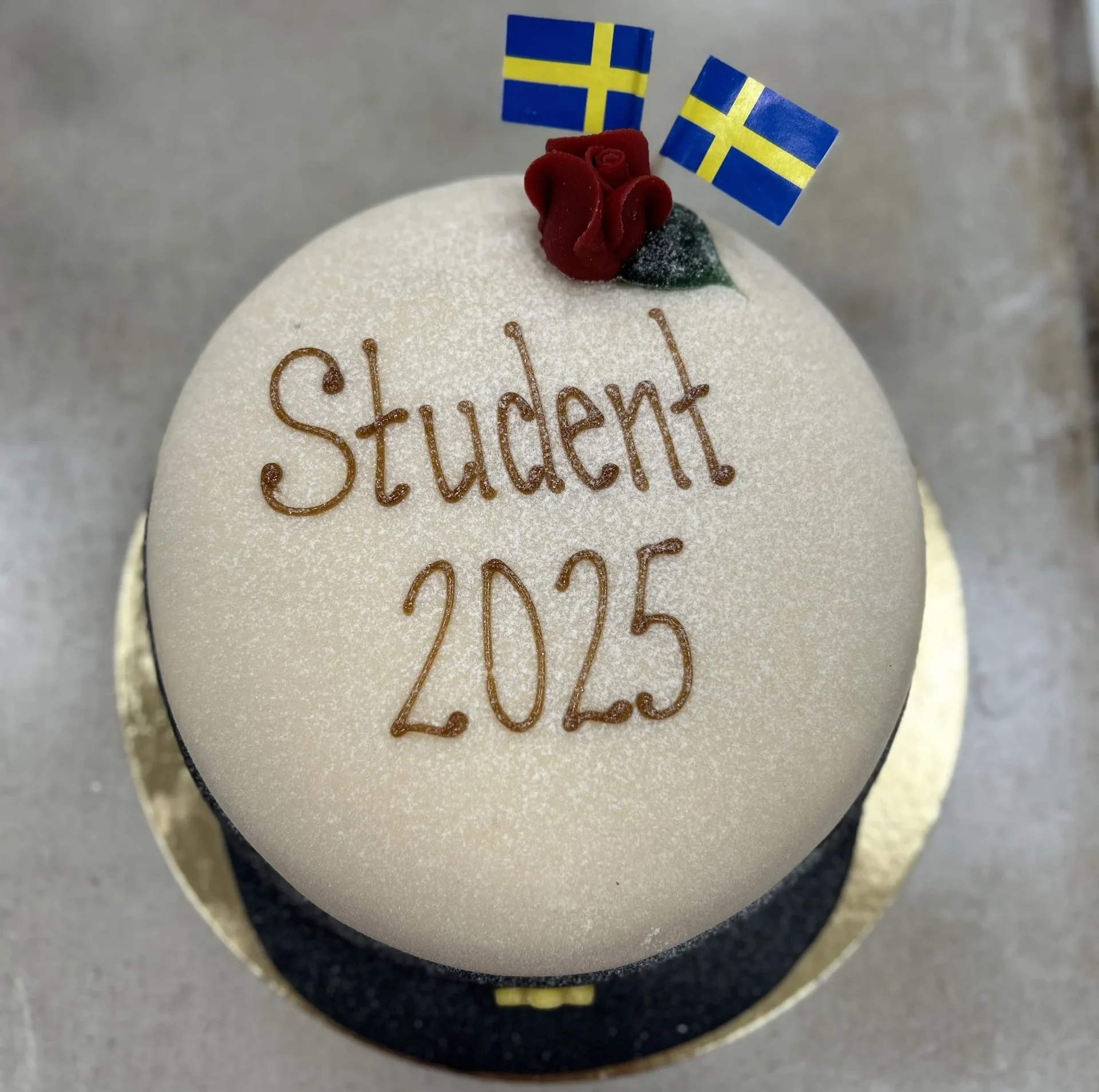 En perfekt tårta till studenten!