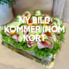 Smörgåstårta med Skinka och ost