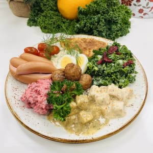 Vegetarisk Jultallrik