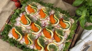 En vegansk klassiker som passar utmärkt till alla festliga tillställningar där människor vill äta gott.