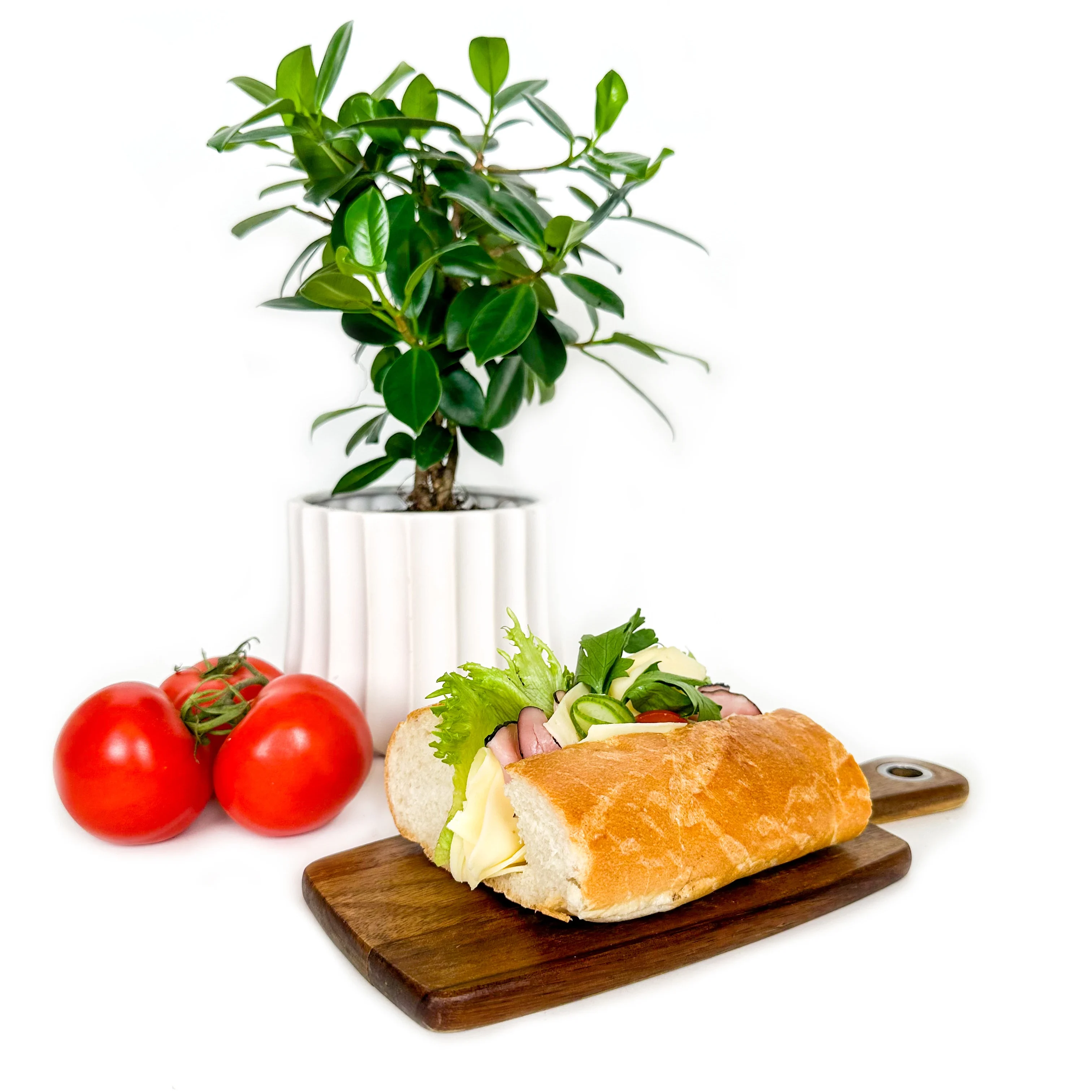 Ost/Skink baguette