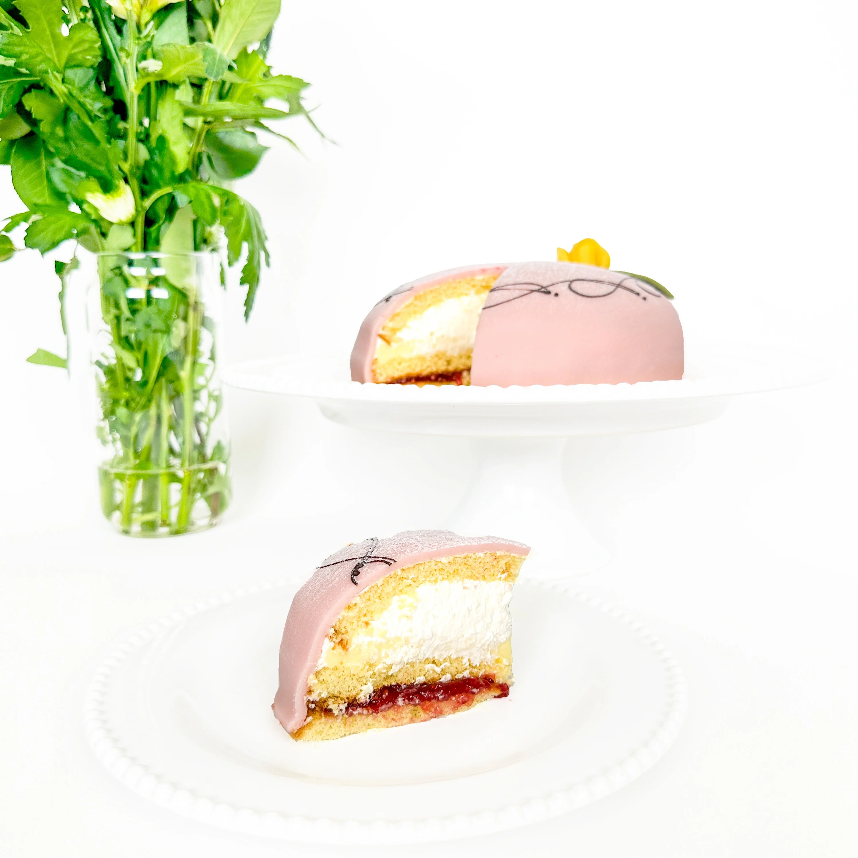 Prinsesstårta rosa