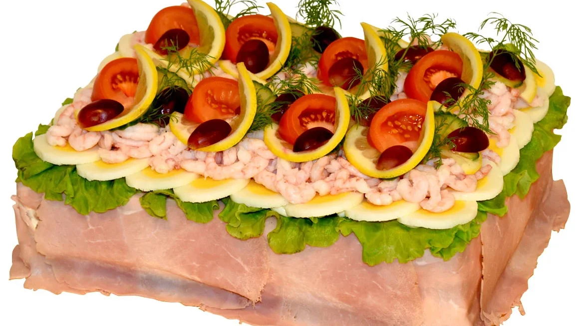 Traditionell smörgåstårta