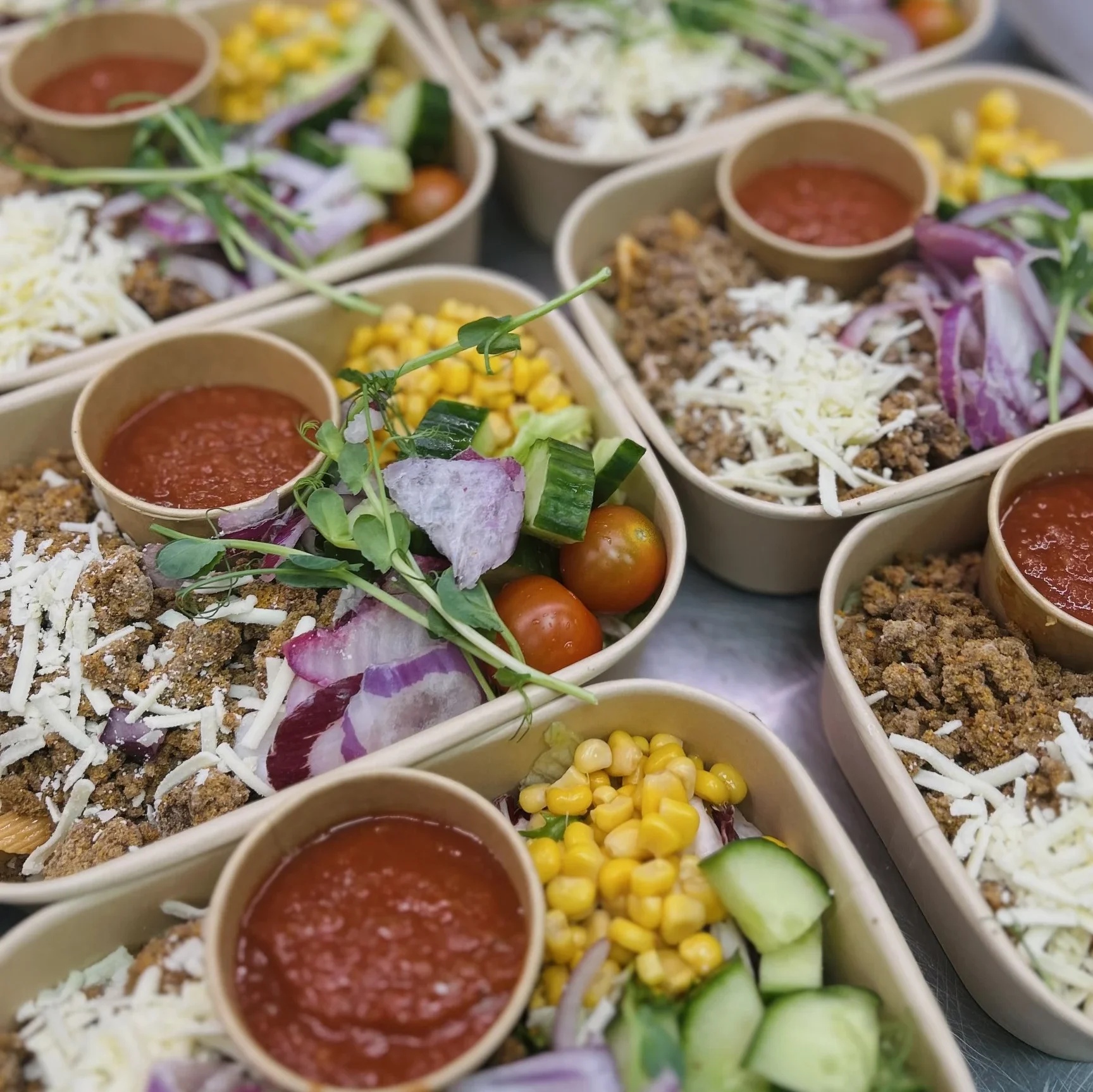 Sallad, varberg sallad, tacosallad