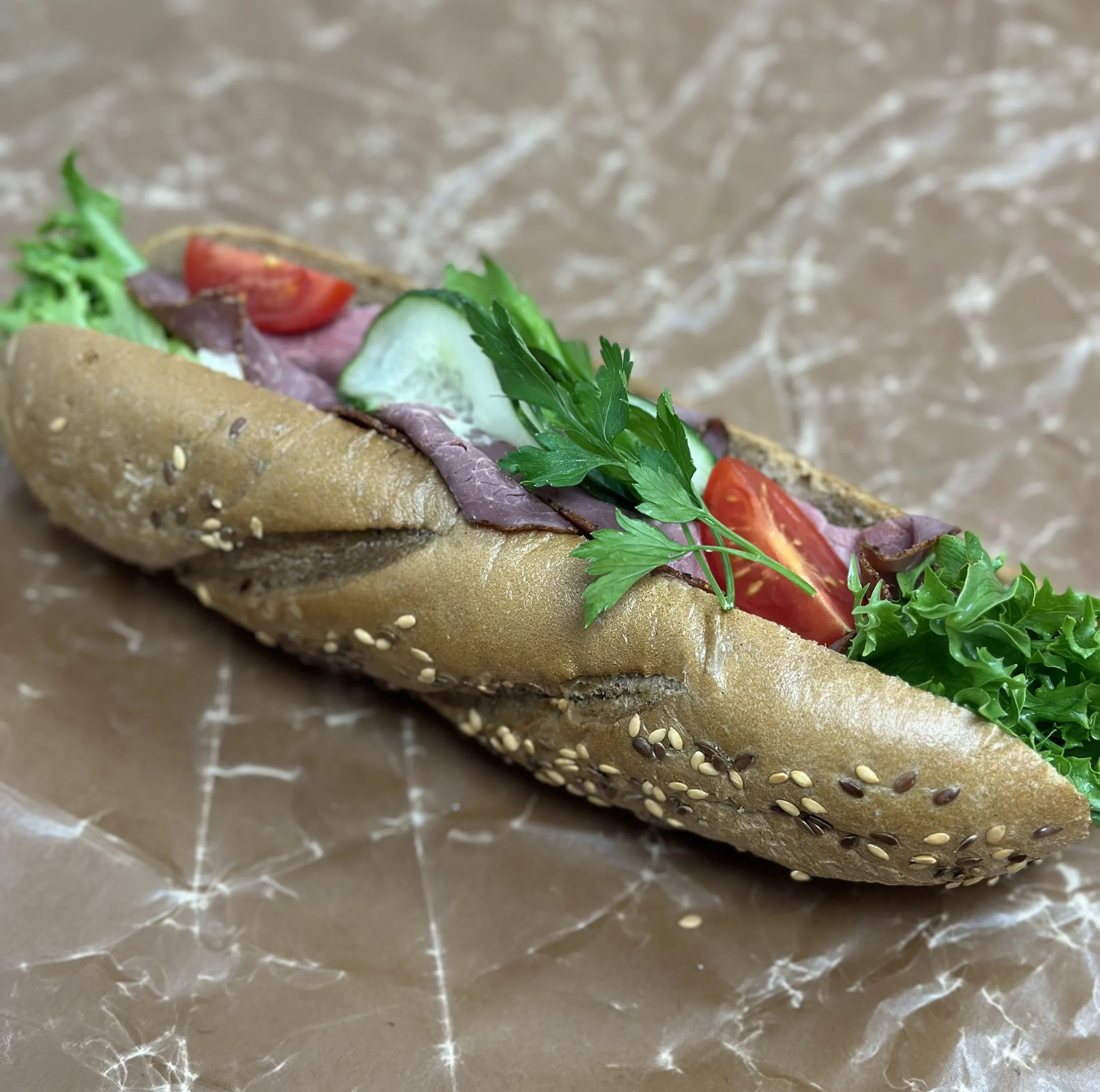 Baguette rostbiff