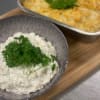 Exotisk planka med potatissallad
