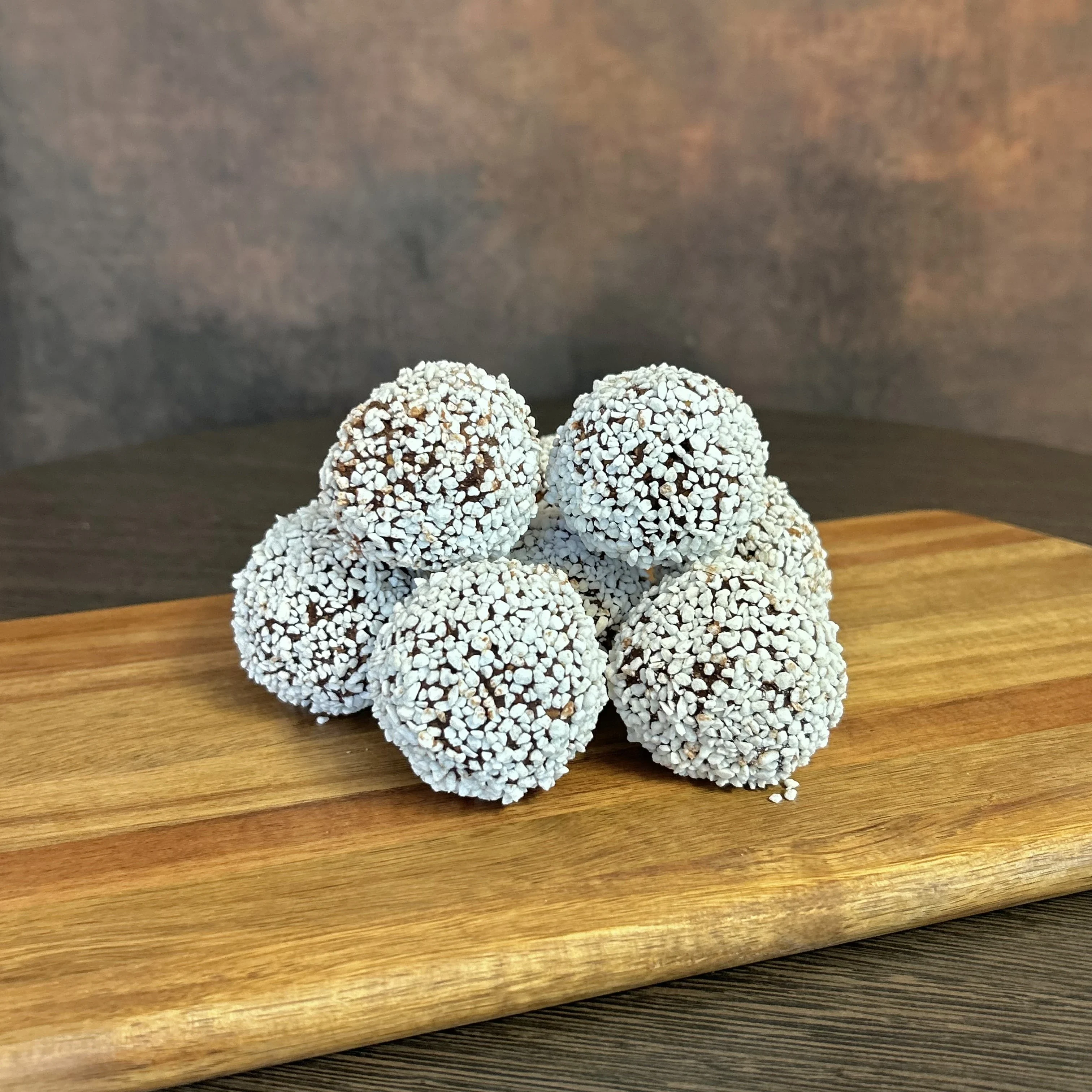 Chokladboll med pärlsocker