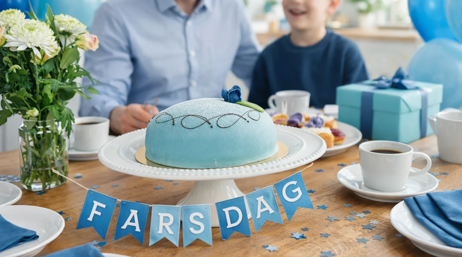 Fira pappa på fars dag med något gott den 8/11