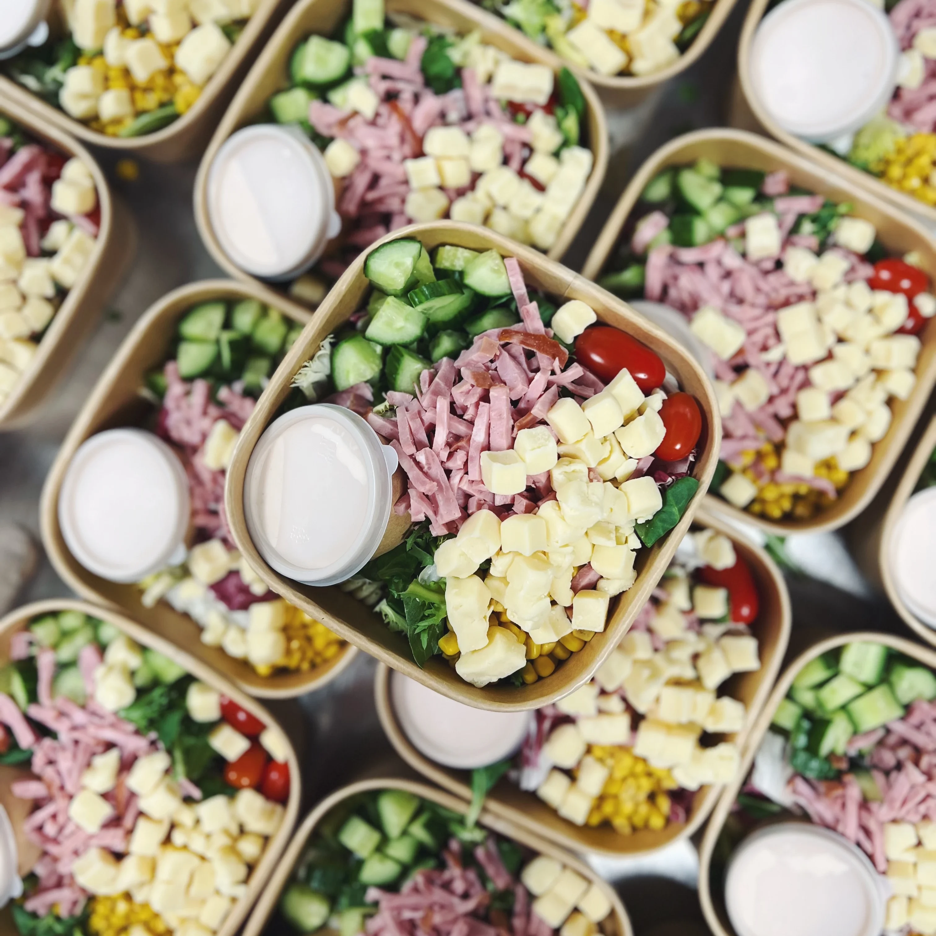 Ost & skinksallad
