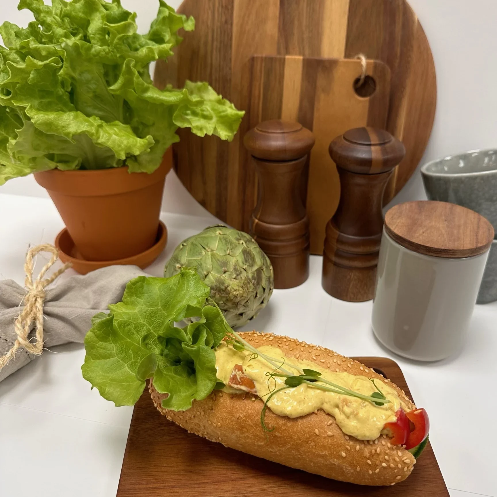 Baguette Kyckling/Curry
