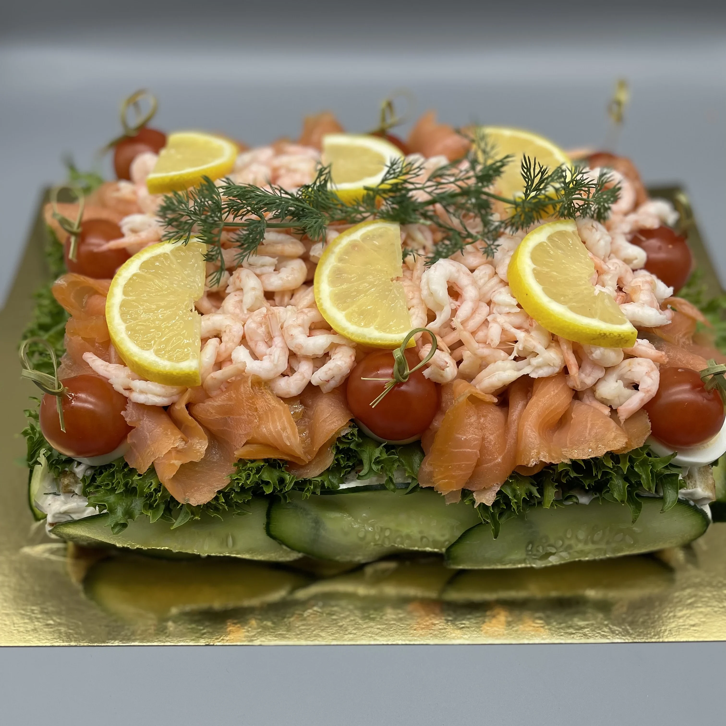 Skagen smörgåstårta