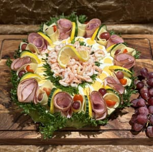 Smörgåstårta ost & skinka