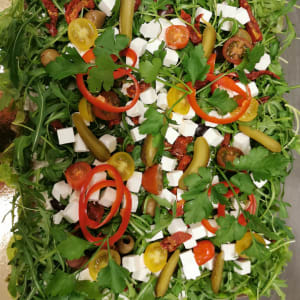 Vegetarisk smörgåstårta