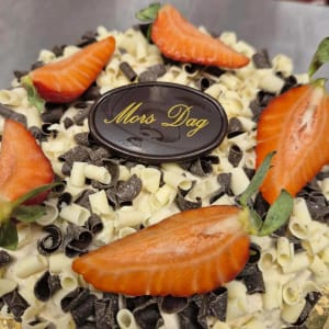 Härlig tårta med smak av nutella