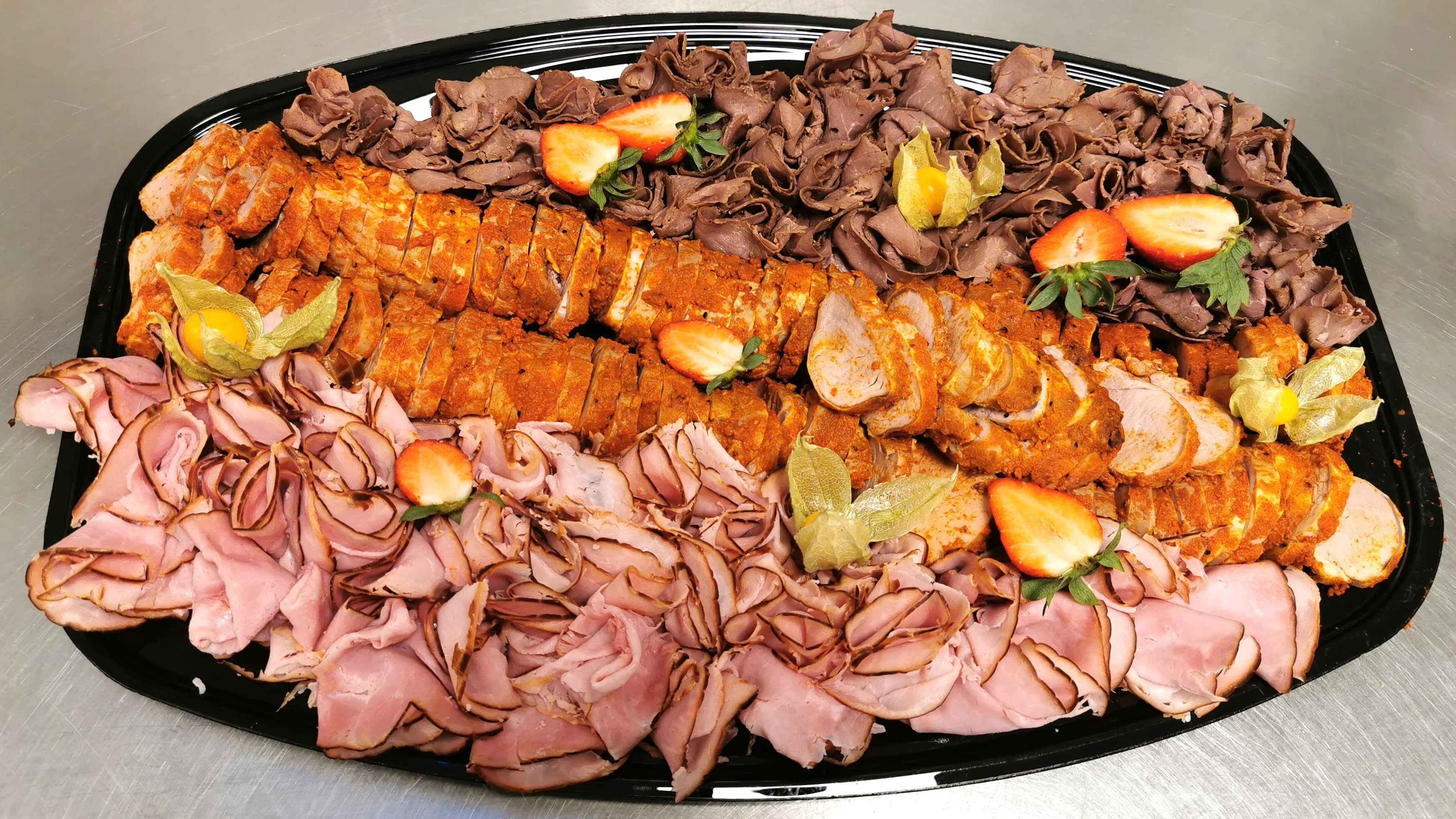 Exotisk planka med fläskfilé, Catering, Exotisk planka