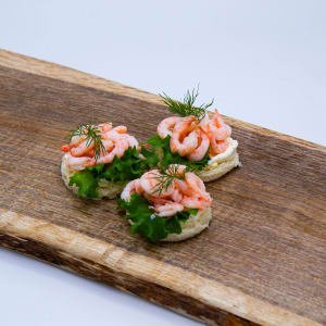 Snitt Handskalade Räkor