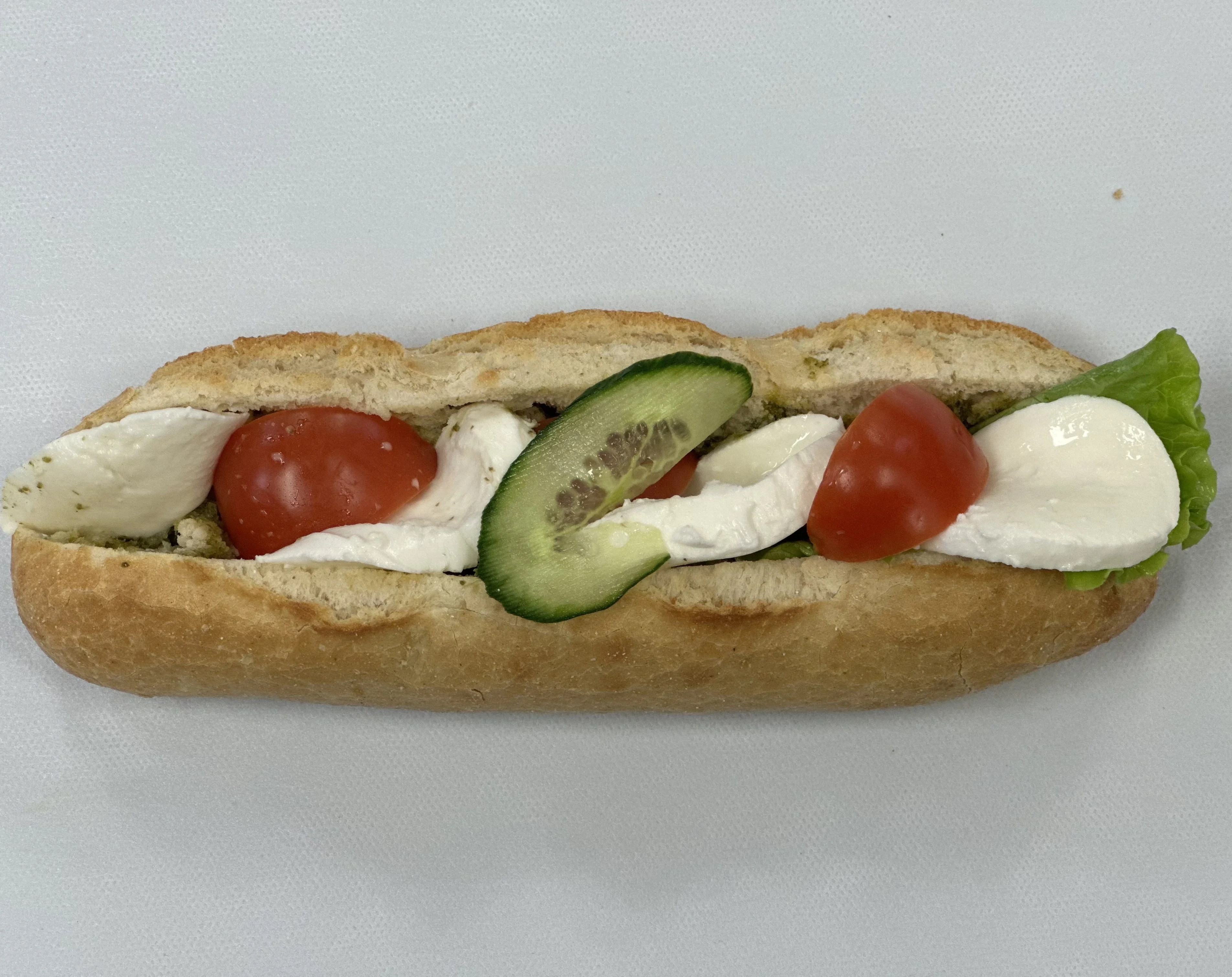 Vegetarisk baguette