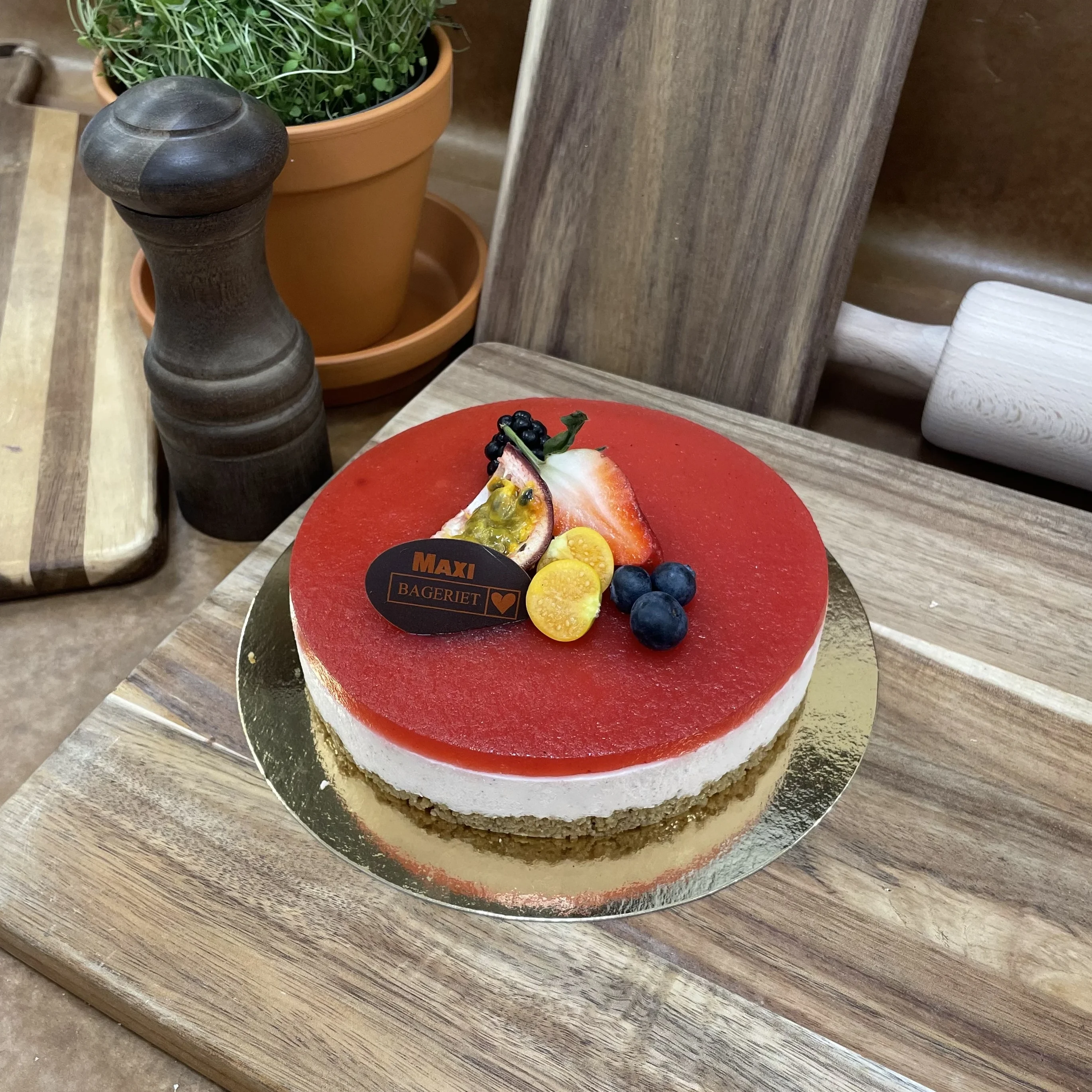 Halloncheesecake