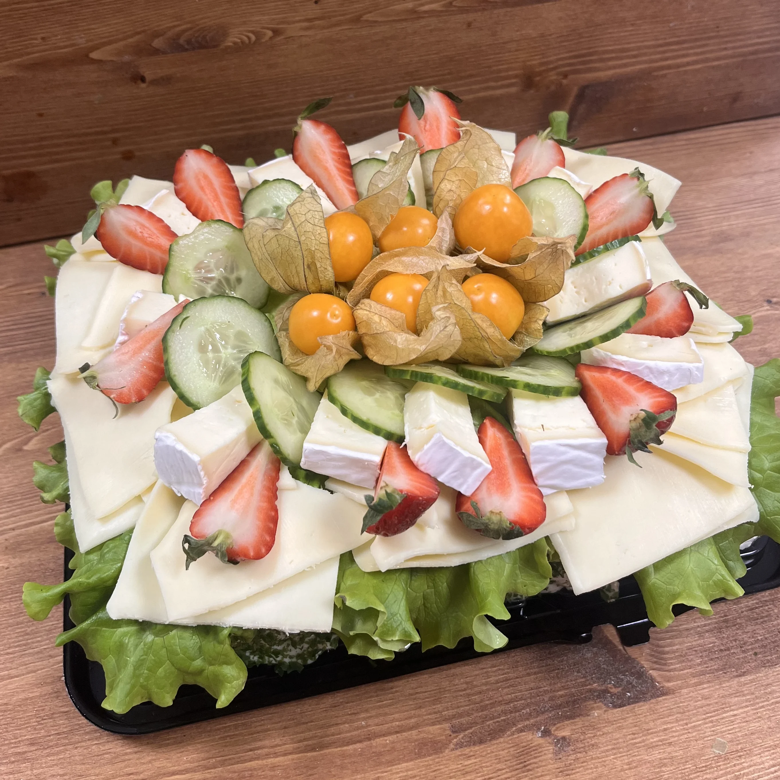 Vegetarisk smörgåstårta