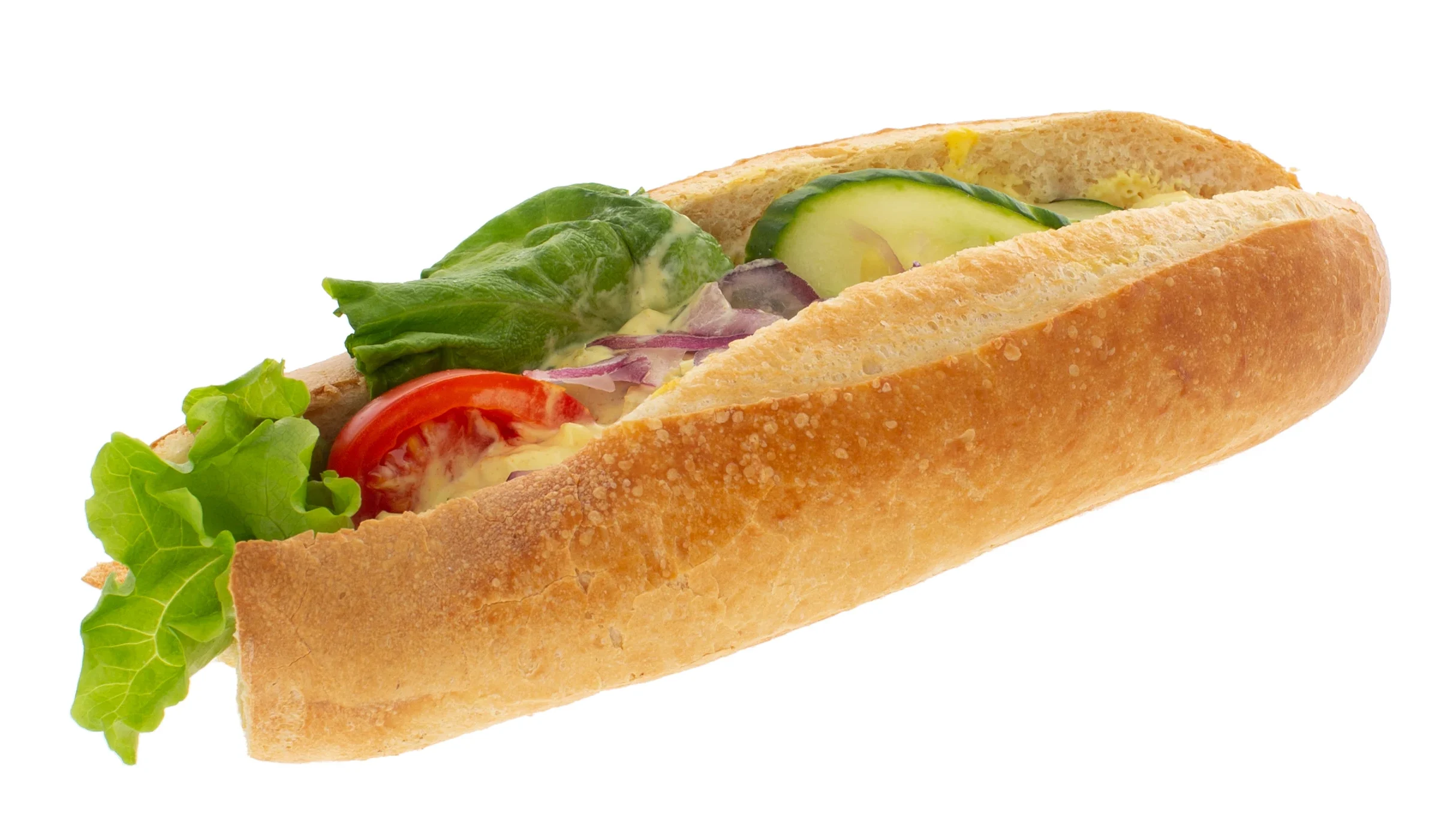 Kycklingbaguette