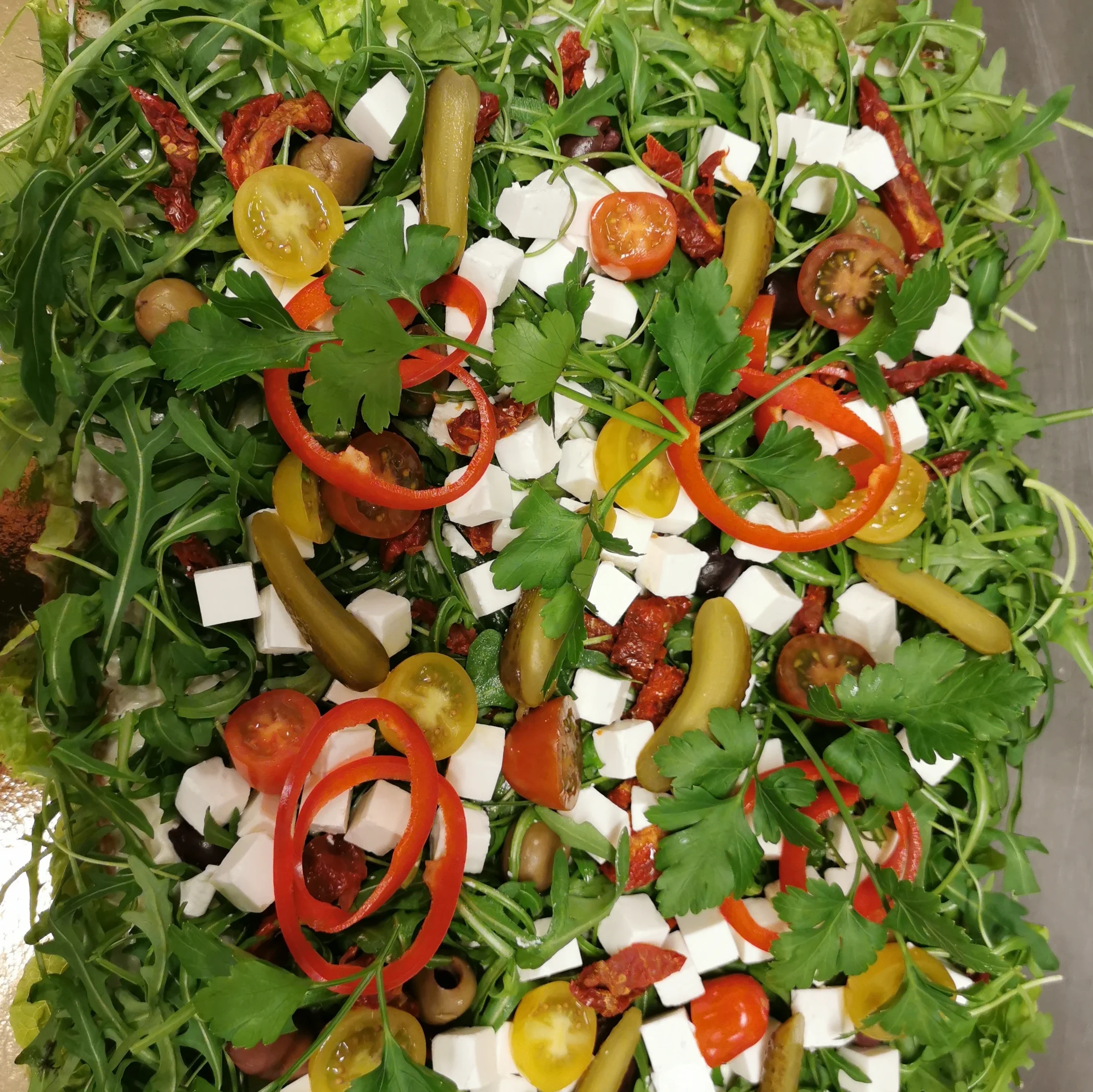 Vegetarisk smörgåstårta