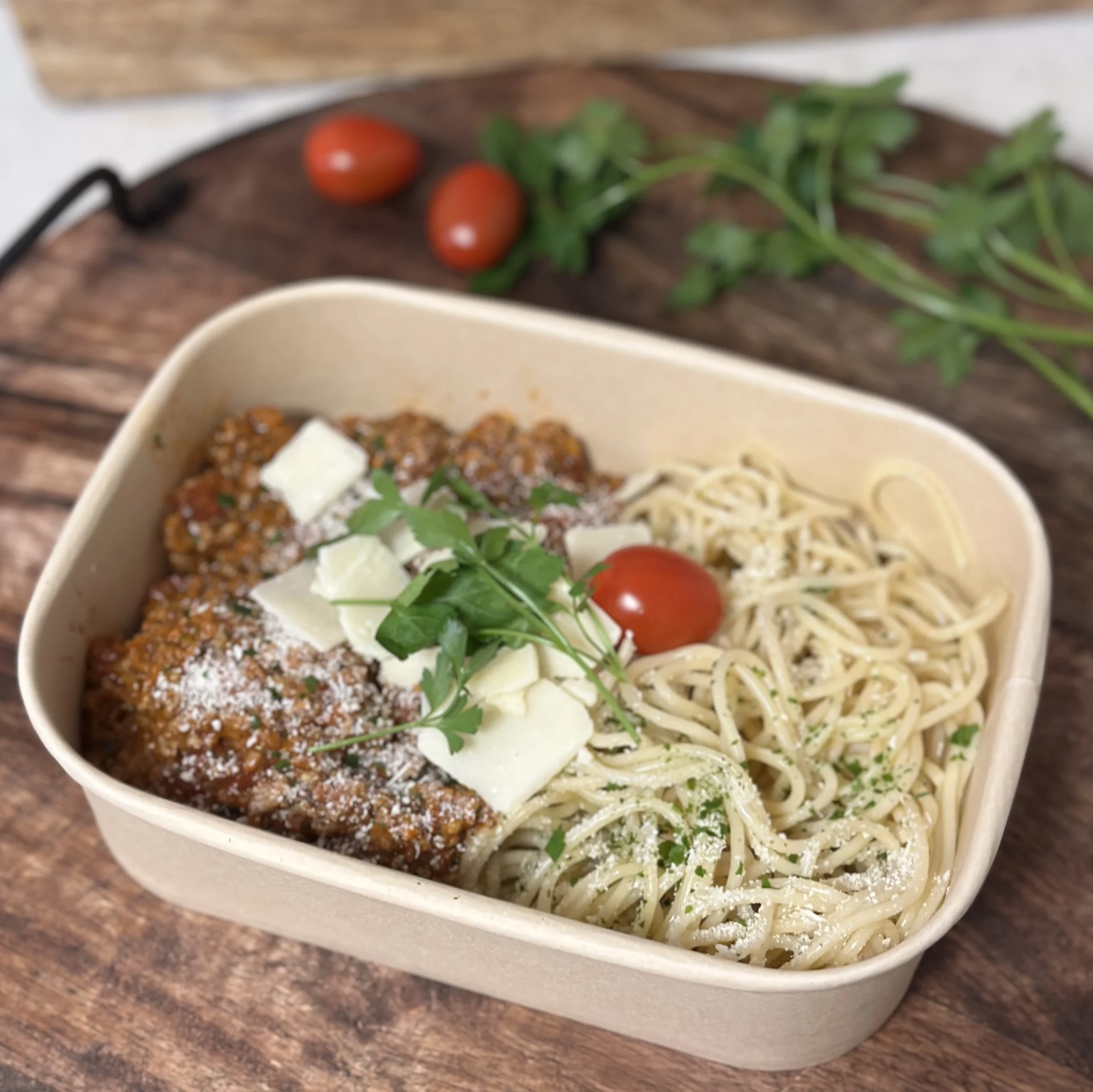 Köttfärssås med spaghetti