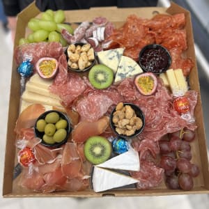 Lyxplock med Ost & chark samt kex
