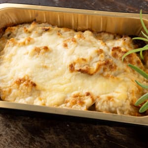 Potatisgratäng tillagad från grunden  på Roslagsgrädde