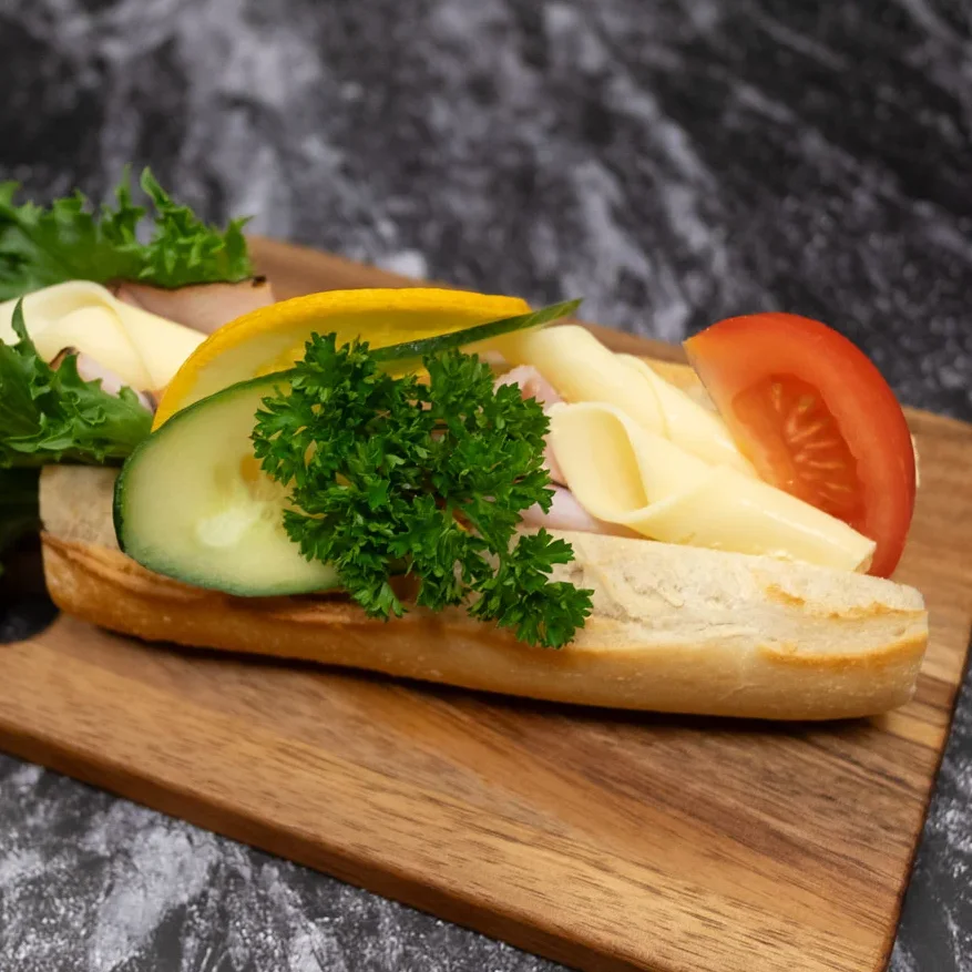 Ost & Skinkbaguette