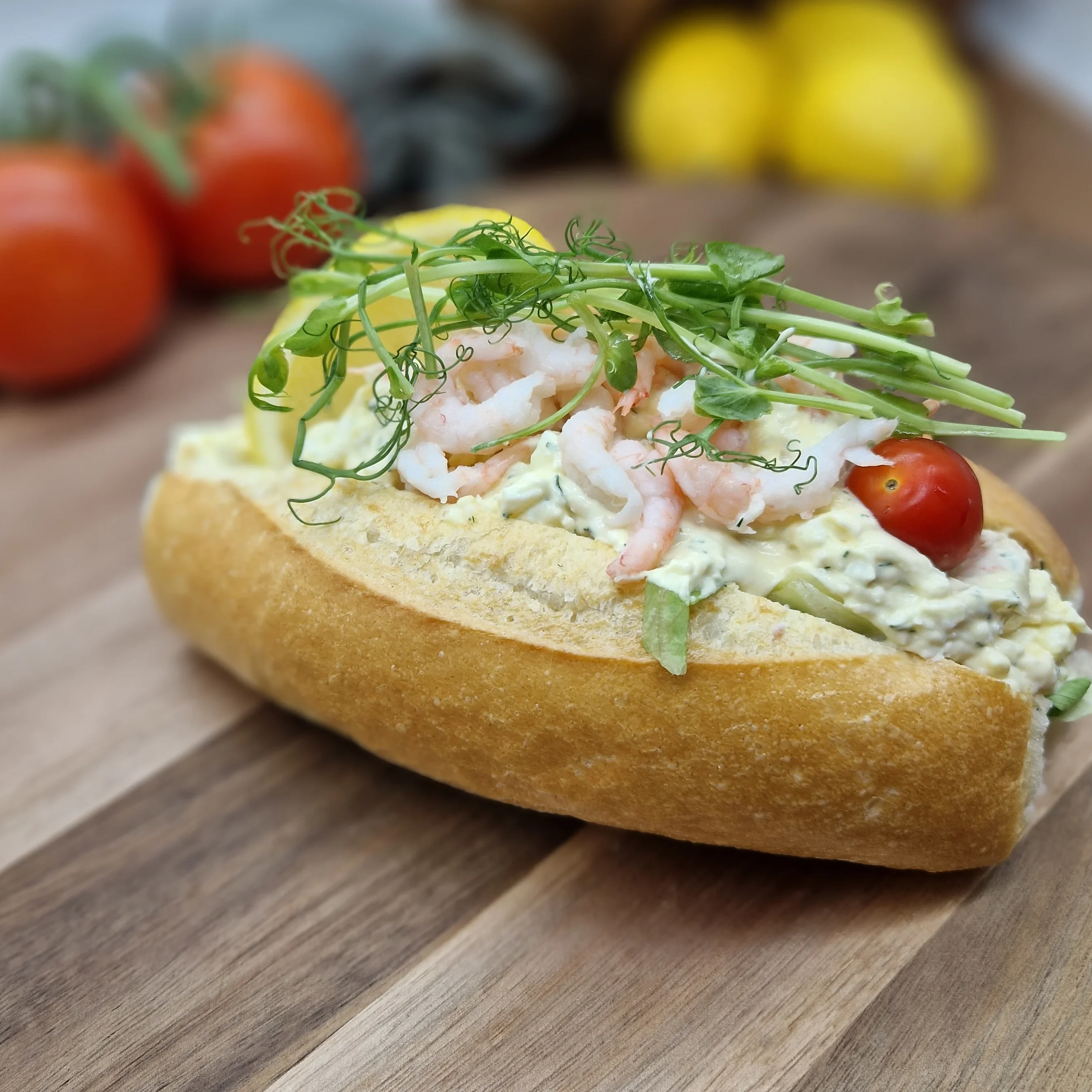 Fylld baguette