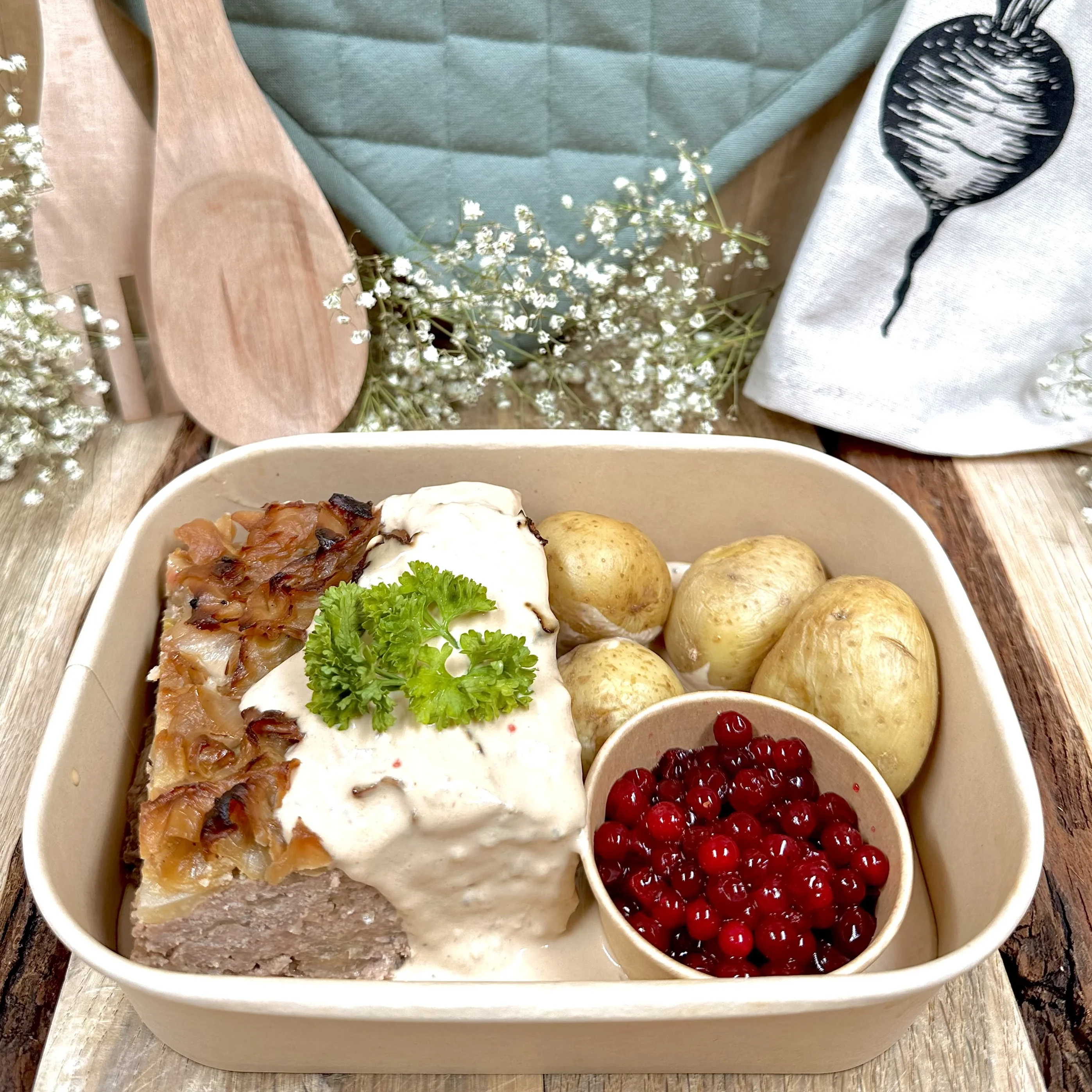 Kålpudding med potatis