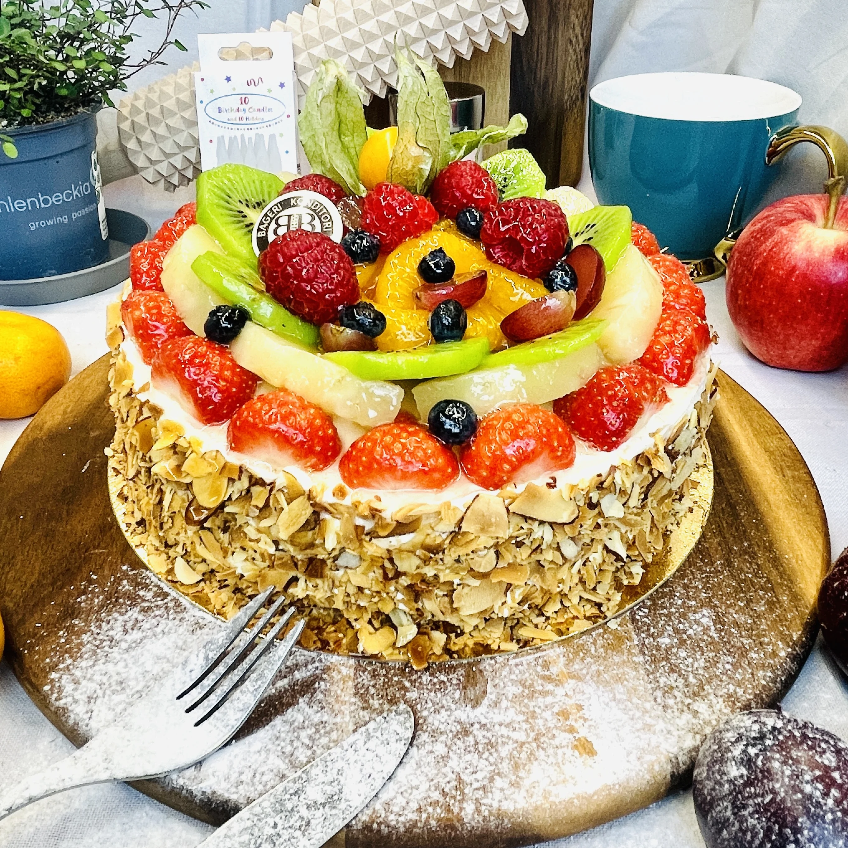 Frukttårta