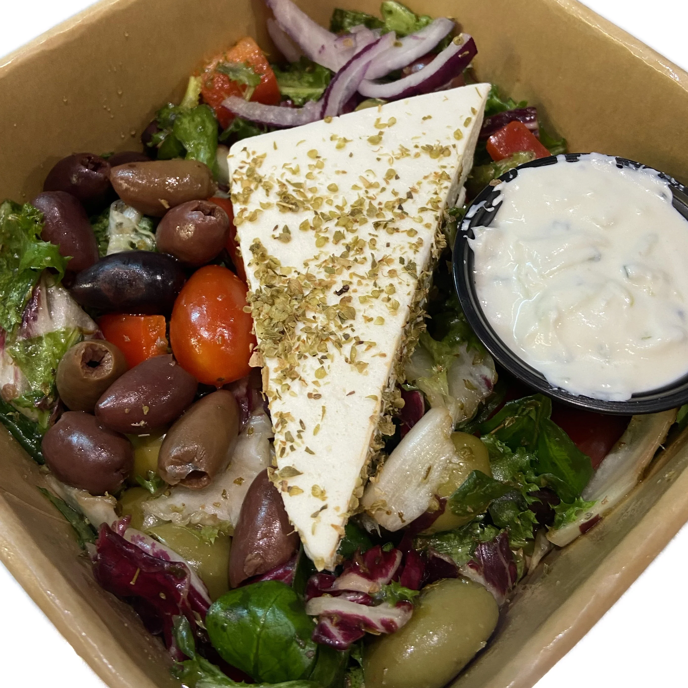 Vår grekiska sallad