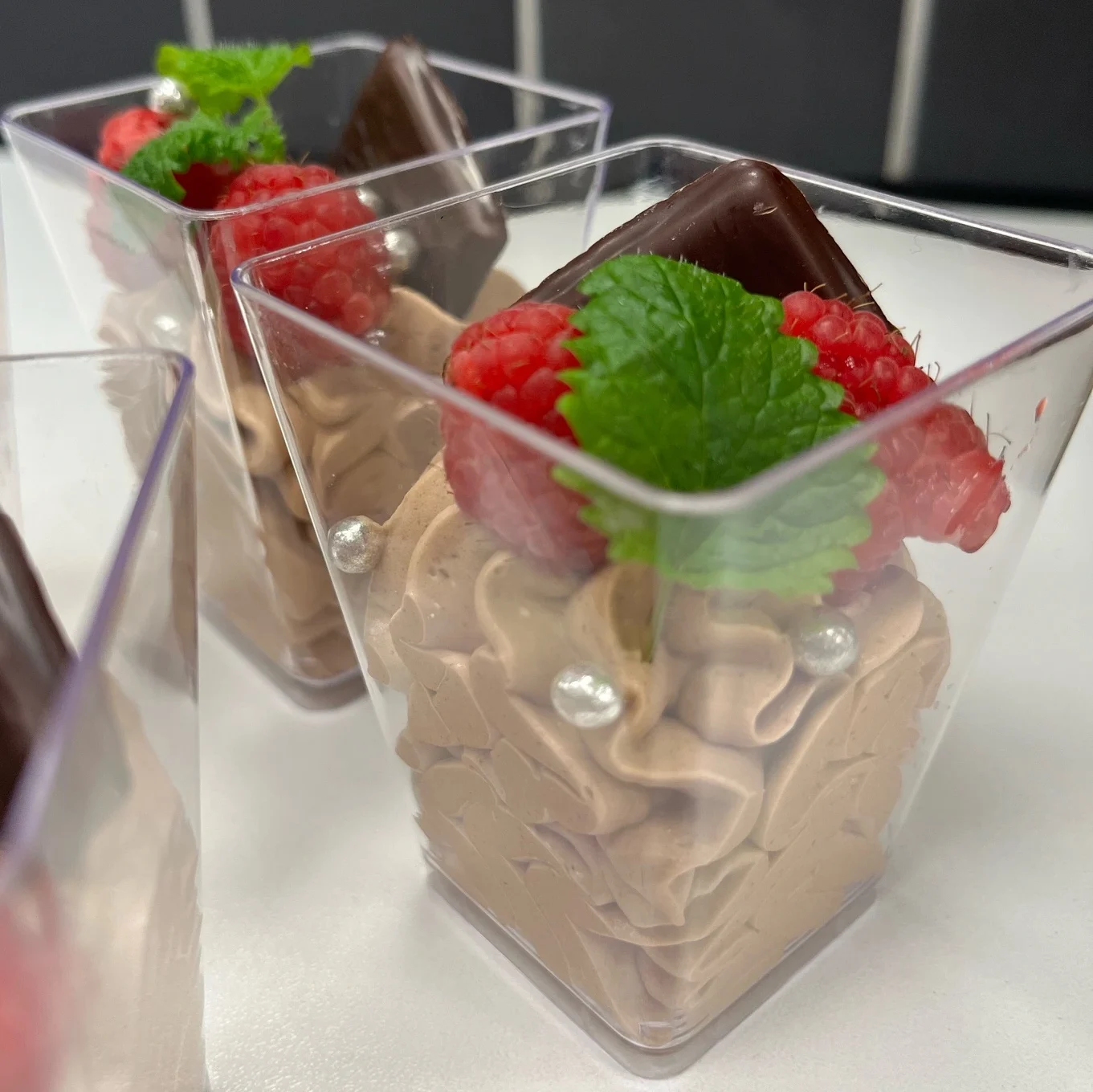 choklad mousse Fudge och Havssalt