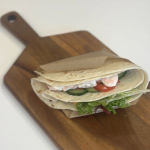 Tortillaklämma med räkröra