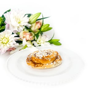 Bakeoff kanelbulle med pärlsocker