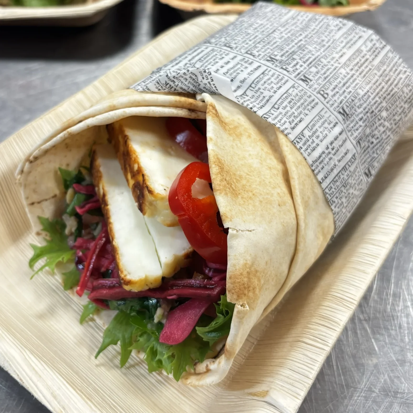 Halloumiwrap