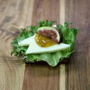 Smörrebröd med ost, ost på smörrebröd