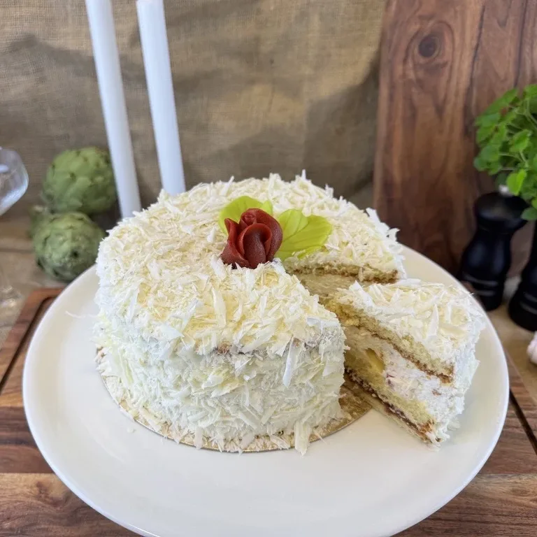 Snow cake