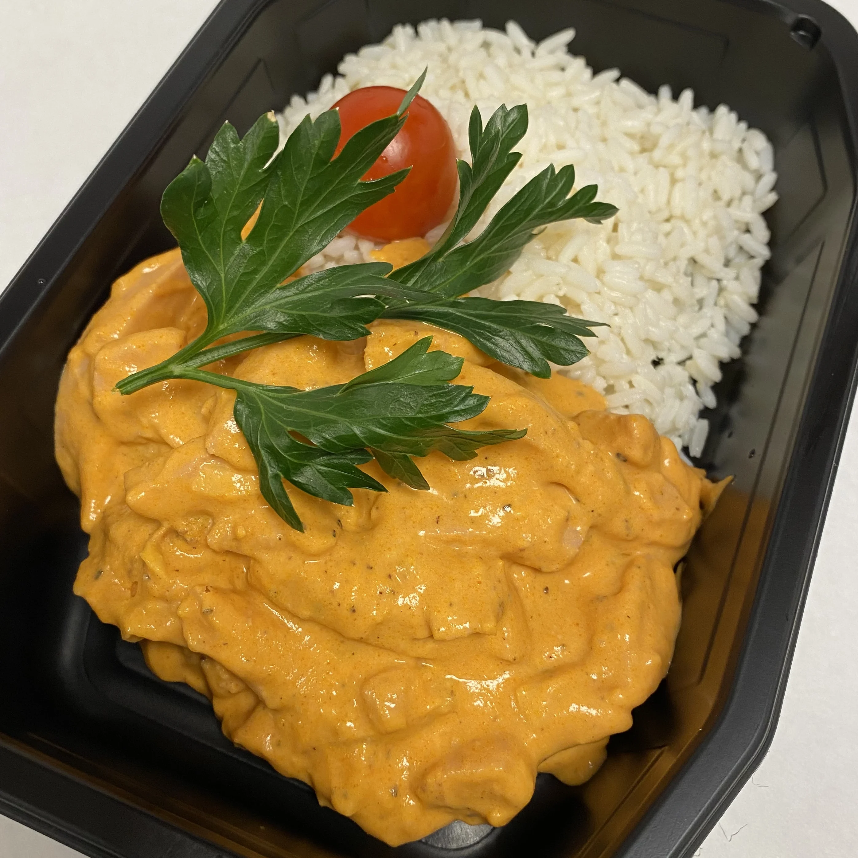 Korvstroganoff med ris