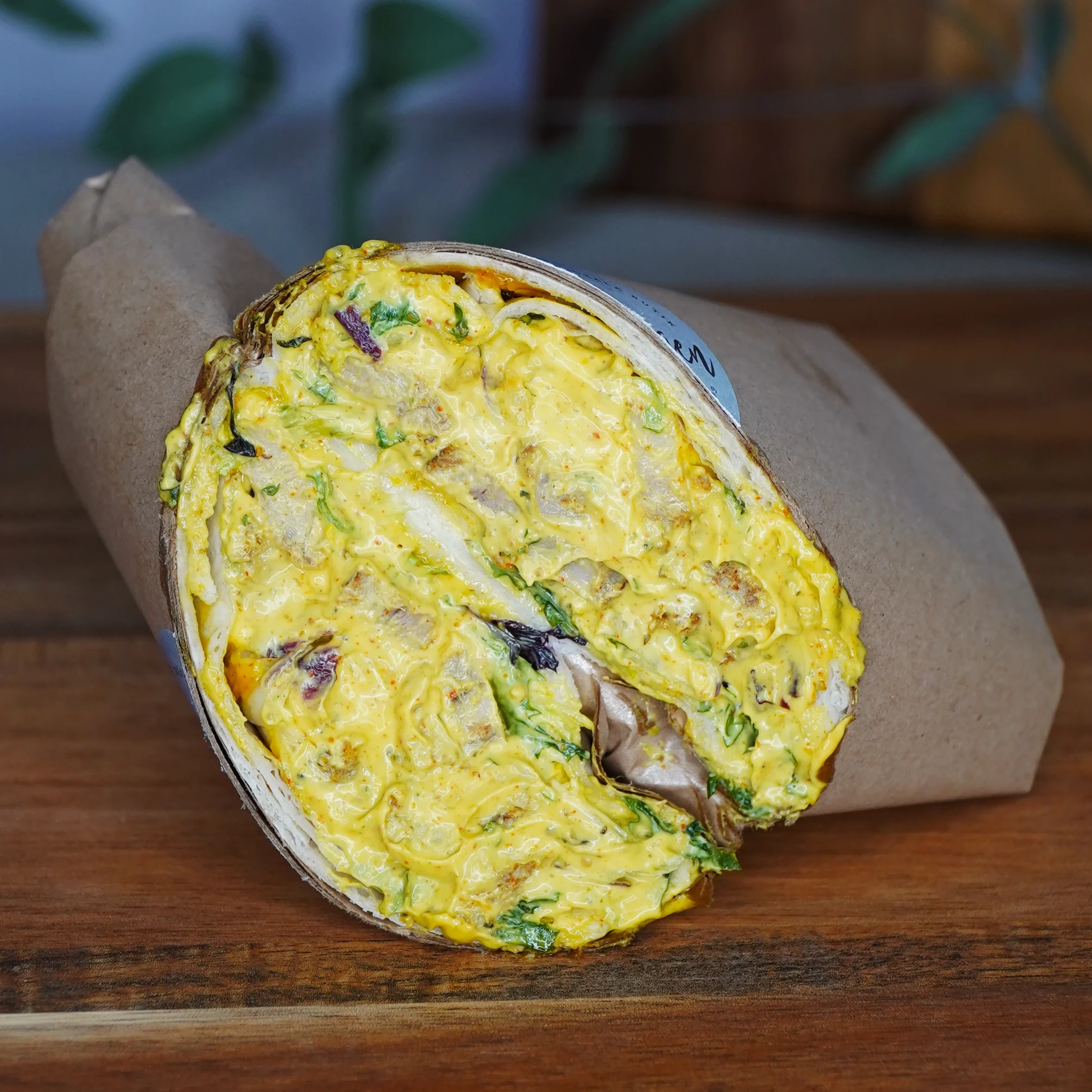 Wrap kyckling & curryröra Catering ICA Maxi Lindhagen