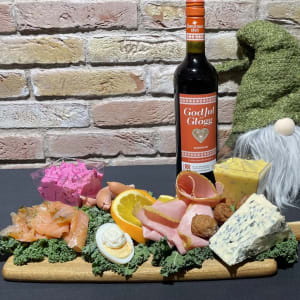 Vårt julfat med det bästa från julbordet