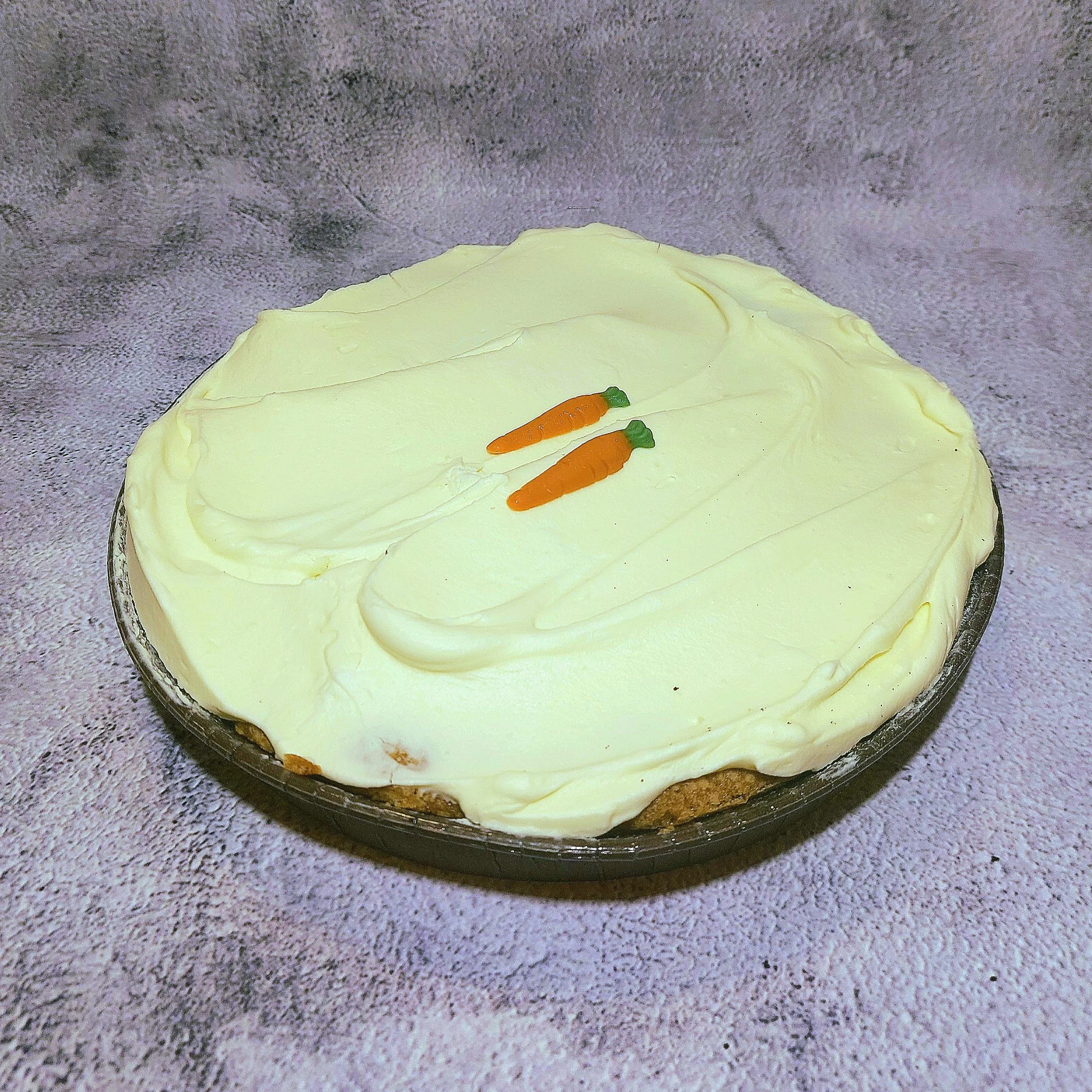 Morotskaka med philadelphia-frosting.